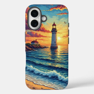 Spektakulärer Sonnenuntergang iPhone 16 Hülle