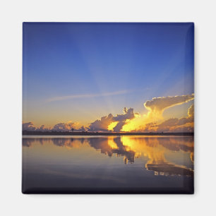 Spektakulärer Sonnenuntergang über dem Little Mudd Magnet