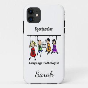 Spektakulärer Sprachpathologe Anpassen Case-Mate iPhone Hülle
