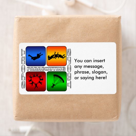 Spektakuläres Fallschirmspringen (Insitu)