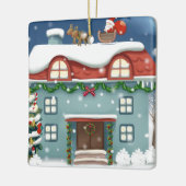 Spektakuläres Ferienhaus Keramikornament (Links)