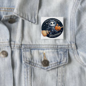 Spektakuläres Halloween mit einem Bambus-Broom-Pan Button (Beispiel)