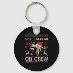 Spektakuläres Ob Crew Speculum Hässlicher Xmas Pul Schlüsselanhänger