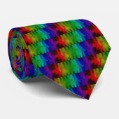 Spektralanalyse-Krawatte Krawatte (Gerollt)