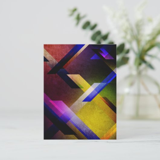 Spektraldesign Postkarte (Stehend Vorderseite)