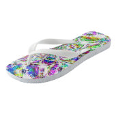 Spektraldiamant 2 Flip Flops Badesandalen (Schrägansicht)