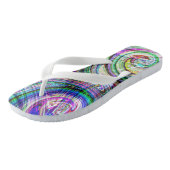 Spektraldiamant 4 Flip Flops Badesandalen (Schrägansicht)