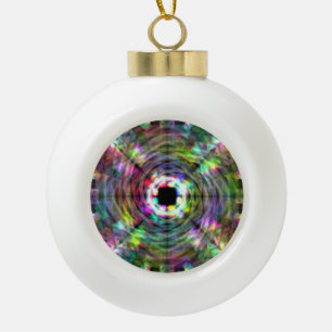Spektraldiamant acht keramik Kugel-Ornament
