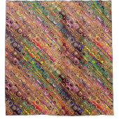 Spektrale Glasperlen Duschvorhang (Vorderseite)