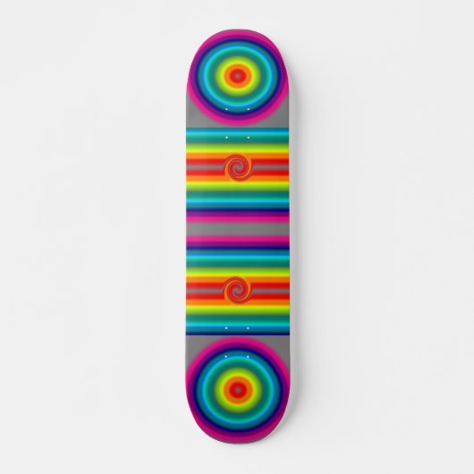 Spektrale Reflektionsrunde Skateboard (Vorne)