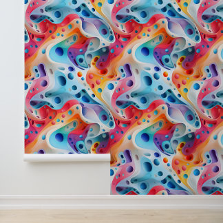 Spektrale Wirbel Abstrakt Tapete