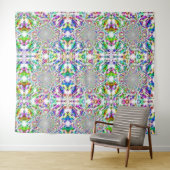 Spektraler Diamant 2 Tapestry Wandteppich (Beispiel (Horizontal))