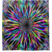 Spektraler Diamant Zoom 2 Duschvorhang (Vorderseite)