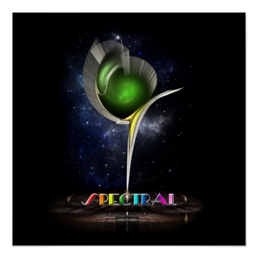 spektralförmig poster (Vorderseite)