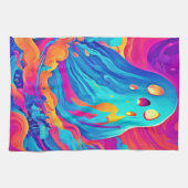 Spektralgeister Halloween Art Geschirrtuch (Horizontal)