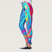 Spektralgeister Halloween Art Leggings (Links)