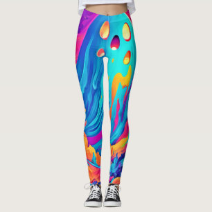Spektralgeister Halloween Art Leggings
