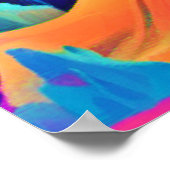 Spektralgeister Halloween Art Poster (Ecke)