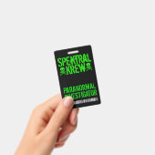 Spektralkrew-Abzeichen Ausweis (Handheld)