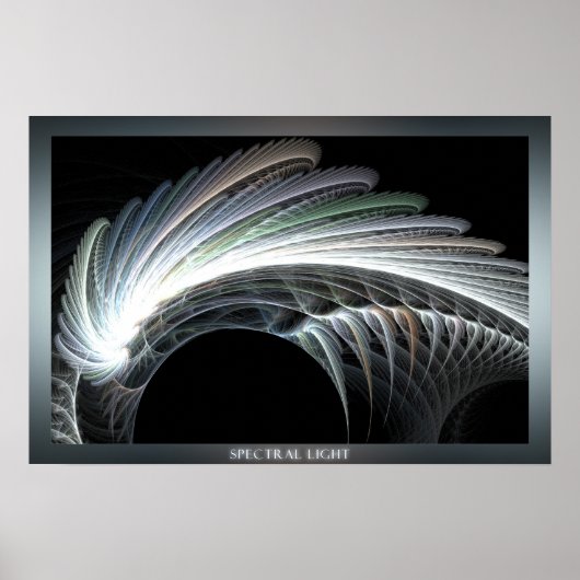 Spektrallicht Poster (Vorne)