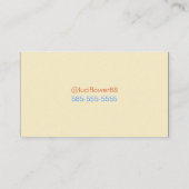 Spektralpastel Visitenkarte (Rückseite)