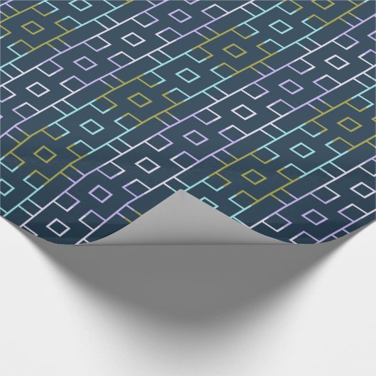 Spektralplätze Geschenkpapier (Ecke)