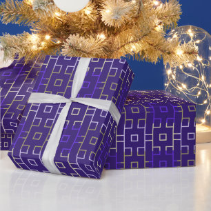 Spektralplätze Lila blass Geschenkpapier