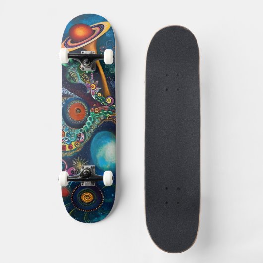 Spektralspiegel Skateboard (Vorderseite)