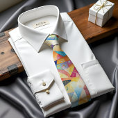 Spektren Burst Abstrakte Krawatte