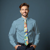 Spektren Burst Abstrakte Krawatte