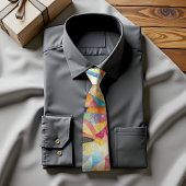 Spektren Burst Abstrakte Krawatte