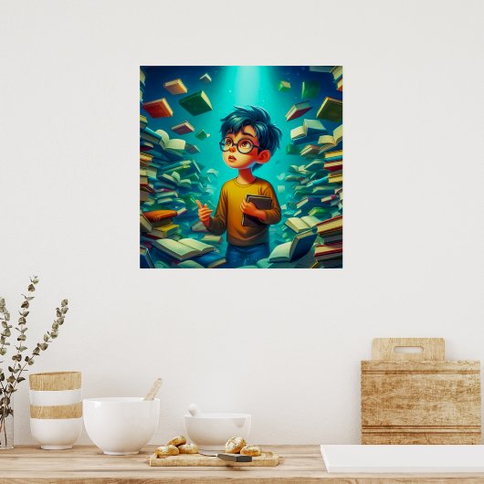 Spektren in den Stapeln Poster (Küche)