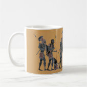 Spektrum - altgriechische feiernde Hoplites Kaffeetasse (Links)