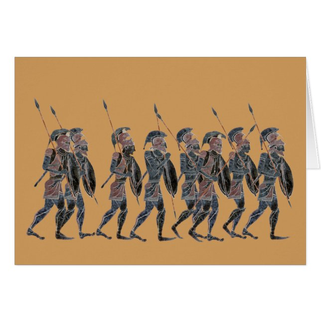 Spektrum altgriechische Hoplites in Bewegung (Vorderseite (Horizontal))