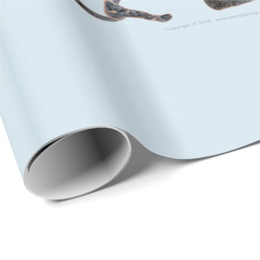 Spektrum altgriechische Hoplites in Bewegung Geschenkpapier (Rolleneckpunkt)