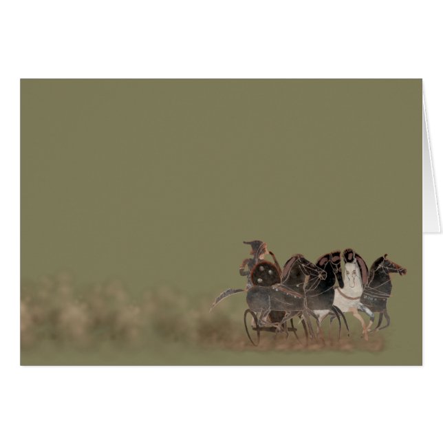 Spektrum - altgriechischer Chariot und Pferde (Vorderseite (Horizontal))