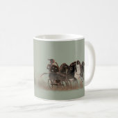 Spektrum - altgriechischer Chariot und Pferde Kaffeetasse (VorderseiteRechts)