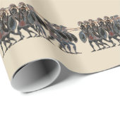 Spektrum - altgriechischer Hoplitekampf mit Geschenkpapier (Rolleneckpunkt)