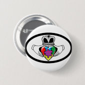 Spektrum Claddagh Button (Vorne & Hinten)