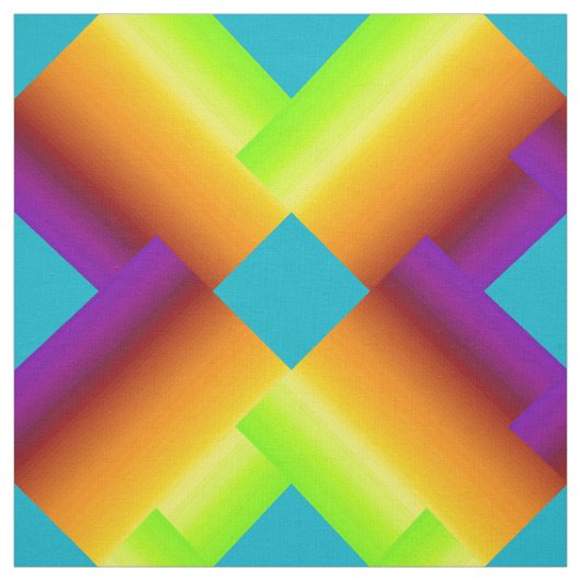 Spektrum der diamantförmigen Farben - 3 Stoffe (Muster)