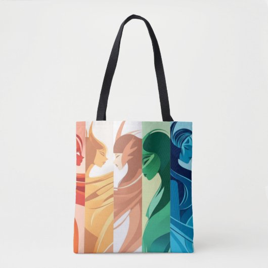 Spektrum der femininen Anmut Tasche (Vorderseite)