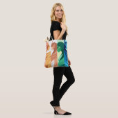 Spektrum der femininen Anmut Tasche (Am Model)