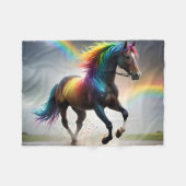 Spektrum der Grace: Regenbogenroh unter Regenbogen Fleecedecke (Vorderseite (Horizontal))