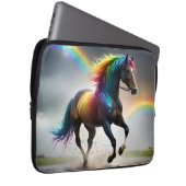 Spektrum der Grace: Regenbogenroh unter Regenbogen Laptopschutzhülle (Vorne Rechts)