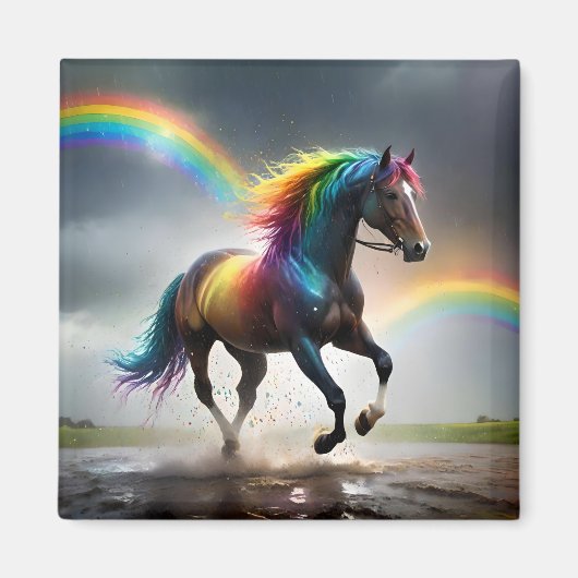 Spektrum der Grace: Regenbogenroh unter Regenbogen Magnet (Vorne)