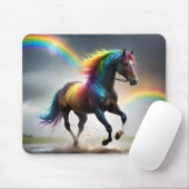 Spektrum der Grace: Regenbogenroh unter Regenbogen Mousepad (Mit Mouse)