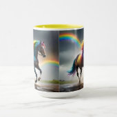 Spektrum der Grace: Regenbogenroh unter Regenbogen Tasse (Zentrum)