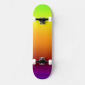 Spektrum der horizontalen Farben -3 Skateboard (Vorderseite)