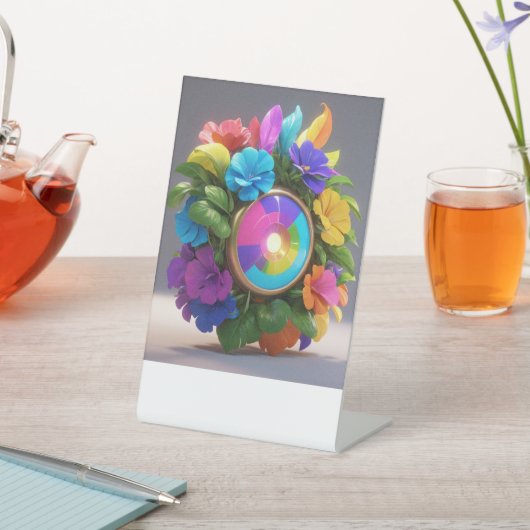 "Spektrum des Diversity" Sockelschild (In SItu)