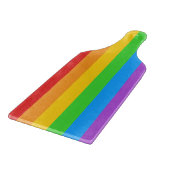 Spektrum des Pride-Glases Schneidebrett (Ecke)